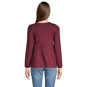 Женский многоуровневый топ с квадратным вырезом Lands End Lands' End