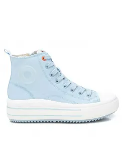 Женские повседневные высокие кеды из хлопка Refresh Collection от XTI, синий