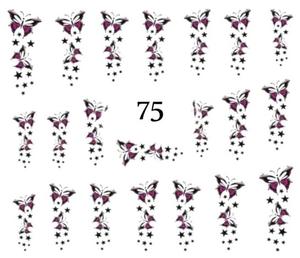 Водные наклейки для ногтей - №75, inna