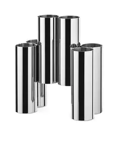 Подставка для столовых приборов canale, 15,1 см, Alessi, серый