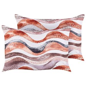 Garden Подушки набор из 2-х штук Beliani, коричневый