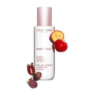 Bright Plus Увлажняющая эмульсия | Заметно осветляет и борется с темным цветом 76,8 мл, Clarins