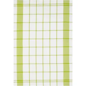 Кухонное полотенце stuco karo Stuco, Hellgrün/weiß