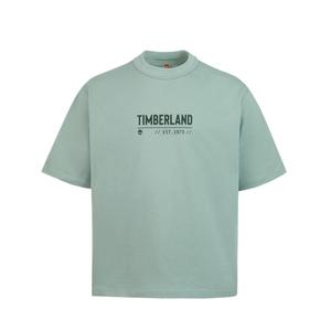 Timberland Футболка Unisex Green с круглым вырезом Moderate