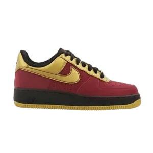 Кроссовки Nike Wmns Air Force 1 07Team Red Gold, красный
