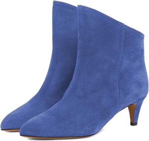 Женские повседневные ботильоны XYD с закрытым носком, зауженные, на каблуке-«китен», на каждый день, удобные, подходящие для вечеринок, Blue