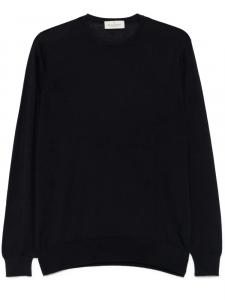 Свитер тонкой вязки Bruno Manetti, синий