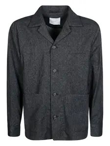 Однобортный пиджак Paolo Pecora, черный