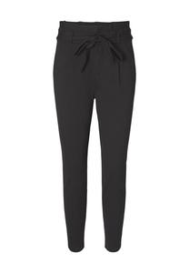 Брюки-папки, с завышенной талией, зауженные, женские VERO MODA, черный