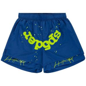 Шорты Sp5der OG Web Double Layer Short, Blue