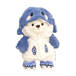 Коллекция Shark Bear, милые и изысканные креативные плюшевые куклы медвежонок Тедди высотой 25 см CHENGMI