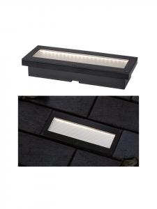 Встраиваемый напольный светильник Domenic на солнечных батареях со светодиодной подсветкой Paulmann