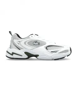 Спортивные кроссовки с логотипом Lacoste, белый