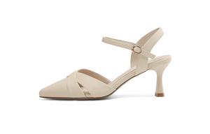 Женские туфли на тонком каблуке и высоком каблуке HLA, Beige