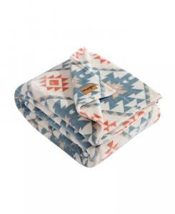 Ультрамягкие плюшевые флисовые одеяла Dakota Wrangler, синий