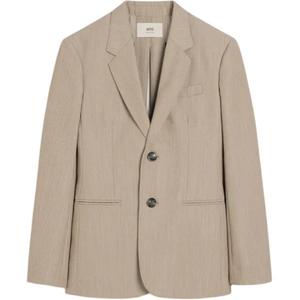 AMIPARIS Однобортный классический пиджак Ami Paris, Ginger Yellow