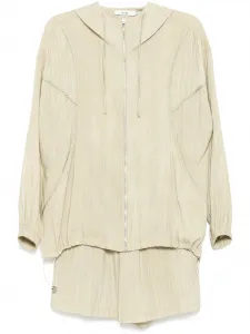 Комплект из спортивной куртки и шортов B+Ab, зеленый