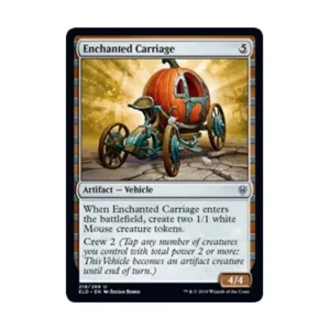 CCG Зачарованная повозка (U), MTG - Throne of Eldraine