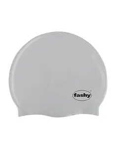 Силиконовая шапочка для плавания Fashy, белый