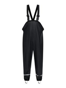 Schmuddelwedda Детские дождевые штаны для мальчиков из переработанных материалов, черные