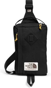 The North Face Berkeley Field Bag | Водоотталкивающая сумка в винтажном стиле для путешествий, ремень удерживает бутылки с водой, телефоны и ключи, Tnf Black/Mineral Gold-Npf