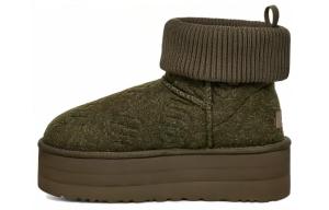 Ботинки зимние женские UGG, зеленый