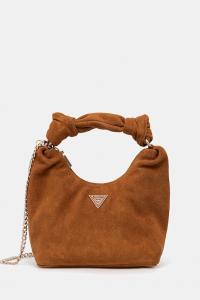 Замшевая сумка Isotta Guess, коричневый