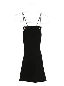 Платье Cult Gaia Cici с пуговицами, черный