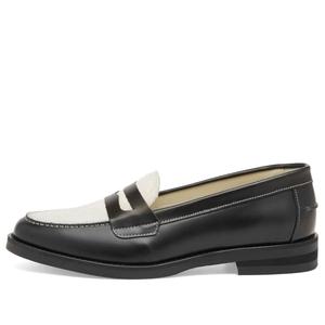 Черно-Белые пенни-лоферы Wilde Duke + Dexter, Multi