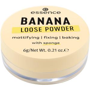 Бронзер Essence BANANA LOOSE POWDER (inkl. Schwamm), 6 g