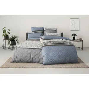 Постельное белье для дома «Кремона», романтическое постельное белье различного качества, от размера 135х200см Home Affaire, цвет blau