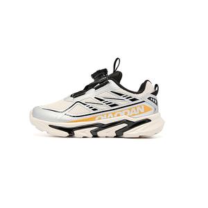 Детские кроссовки с низким верхом, устойчивые к истиранию QIAODAN, серебряный/белый