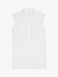 Бесплатное платье-рубашка FRAME, White