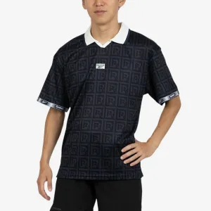 Футбольная рубашка-поло/Футбольное поло с монограммой Reebok, цвет Navy_100239697