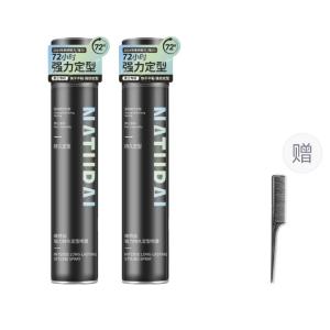 Мужской набор Stronghold: спрей для укладки и глина для волос, долговременная фиксация, 420мл*2/100г VETES