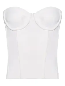 Топ-бюстье Matte Wardrobe.Nyc, белый