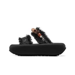 C°BANNER Женские противоскользящие тапочки с устойчивостью к истиранию черные, цвет Black