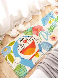 Dajiang Ковер 40х120 см для спальни/гостиной Doraemon IP Collaboration, в мультяшном стиле, мягкий