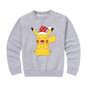 Флисовая толстовка с рисунком Pokemon Pikachu Happy для мальчиков 8–20 лет Pokemon