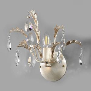 Настенный светильник ONLI Cesta, хрустальное стекло / железо - 1 лампа