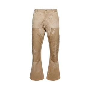 Брюки SAINT Mxxxxxx Double Knee Pants Beige, желто-коричневый