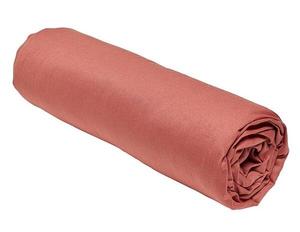 Простынь на подгонке Today 2 Personen uni Essential, 90x1x200 см, красный