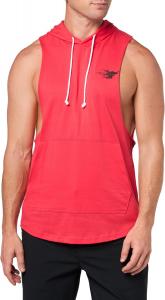 Мужская толстовка без рукавов Project Rock от Under Armour, (989) Lava Red/White