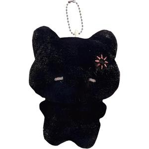 JOY FUER Очаровательный маленький черный котик плюшевый кулон высота 11cm