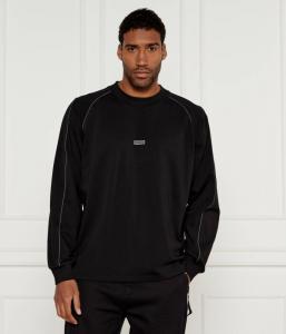 Толстовка Hugo Blue Napierr свободной посадки, черный