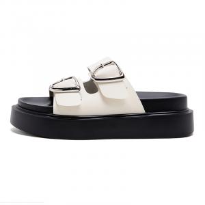 MALEMONKEY Женские противоскользящие тапочки устойчивые к истиранию бежевые, цвет Beige