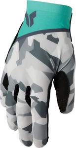 Женские мотокроссовые перчатки Thor sportmode shadow, Green/Grey