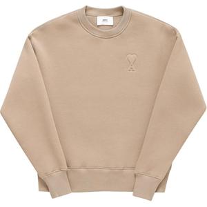 Парижский свитшот с тисненым логотипом ami de coeur AMIPARIS, Light Umber