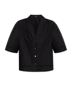 Рубашка с коротким рукавом Theory, черный