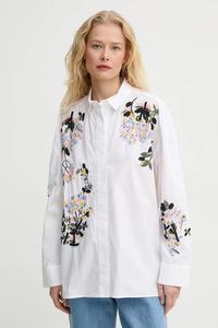 Хлопковая рубашка SINGUS Munthe, белый